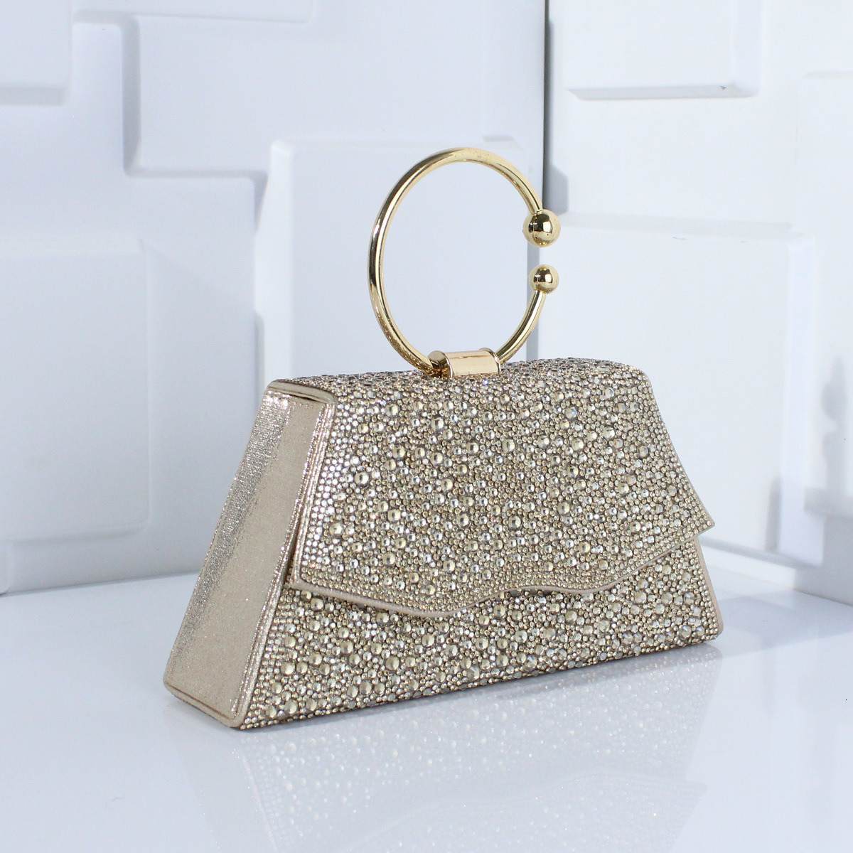 New Diamond Series Designer Small Square Bag Luxury Brand High Quality Diamond Set Women's Banquet Multi Functional Handbag Fashion Chain Bag For