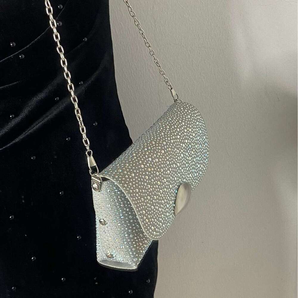Dinner Bag Dinner Bag New Banquet With Diamond Inlaid Women S Dress Handheld Evening Bag Chain Colorful KQ KQ