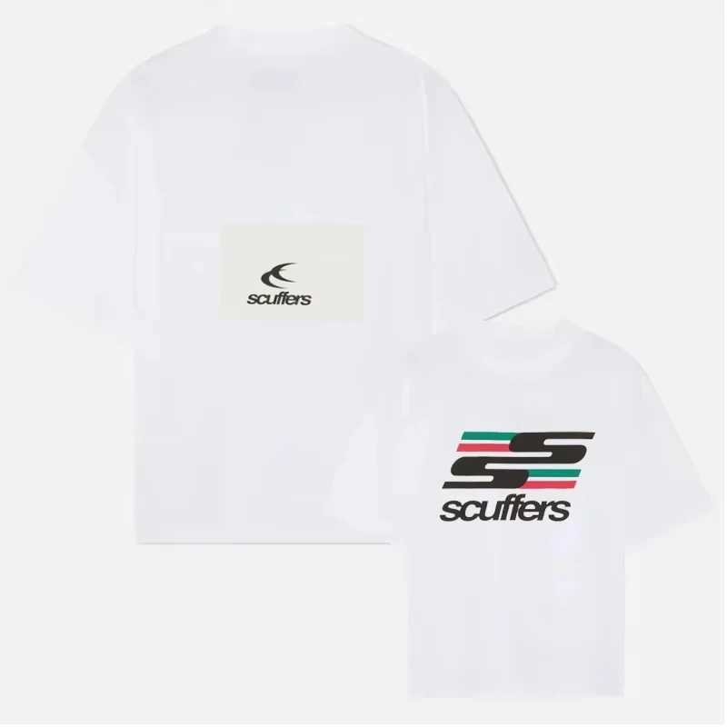 2025 South America New Trendy Printed Scuffers Men Tshirt Women Surf Vacation T-shirt Luxury Brands Street Short Sleeves Top TeeT250508