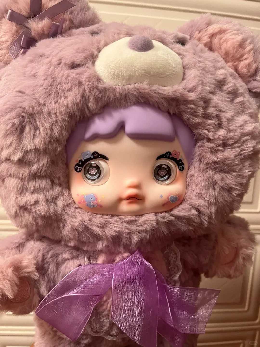 Nommi Goodnight Bear Series Blind Box Genuine 400% Vinyl Doll Kawaii Decoration Fashion Mystery Box Collect Toys Christmas Gift W250508