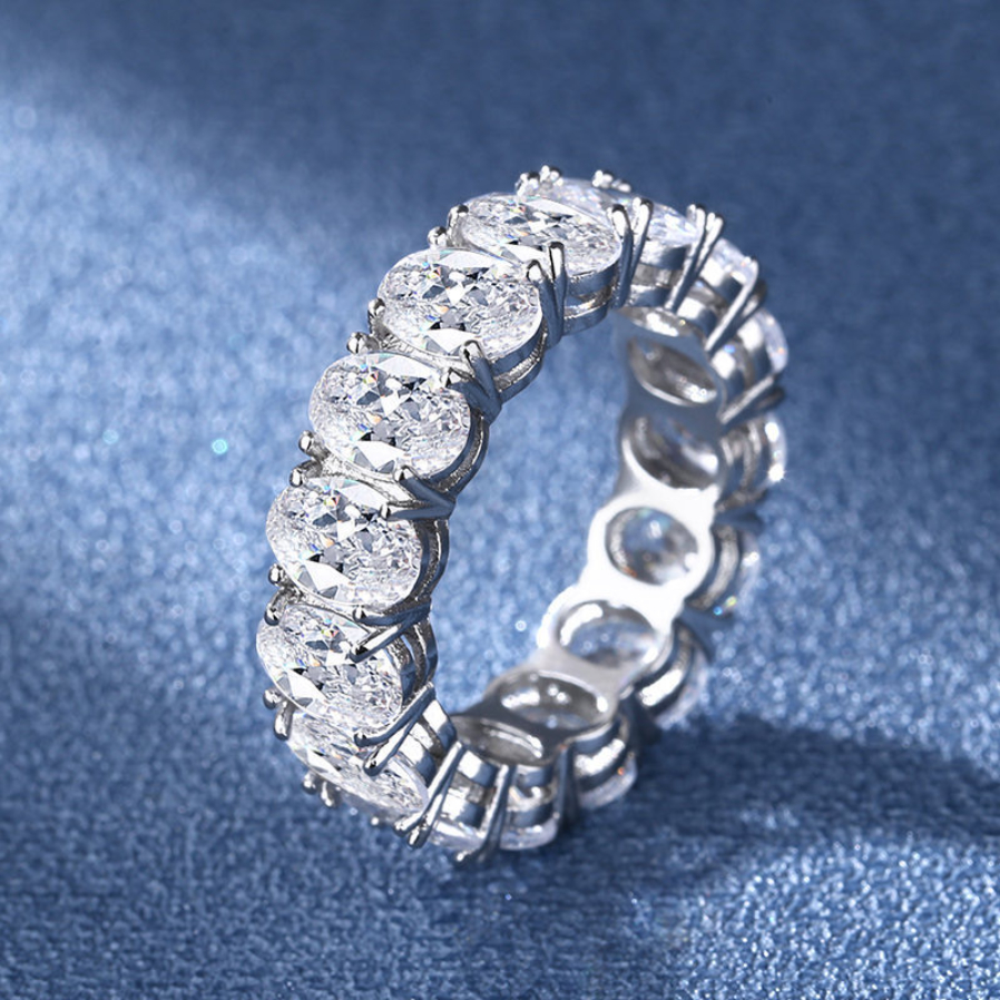 designer jewerly women silver jewelry designer rings high quality gold rings vvs mossanite ring lab grown diamond ring Cubic Zirconia engagement ring for man gifts