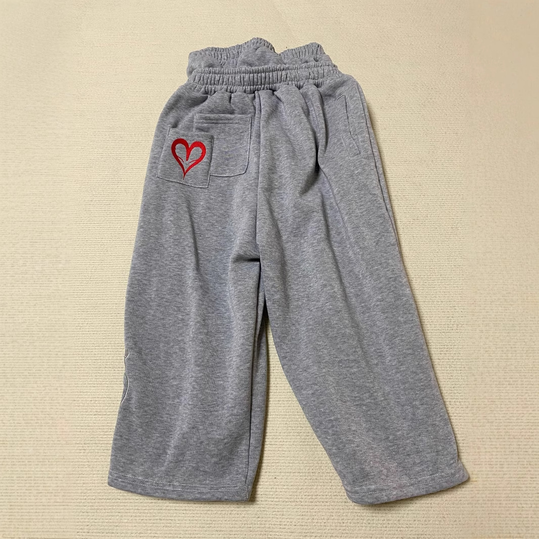 Men's Pants Y2K Retro Men Jogging Double Waist Poker Embroidery Unisex Sweatpants Gothic Hip Hop Streetwear Casual Baggy Sagging