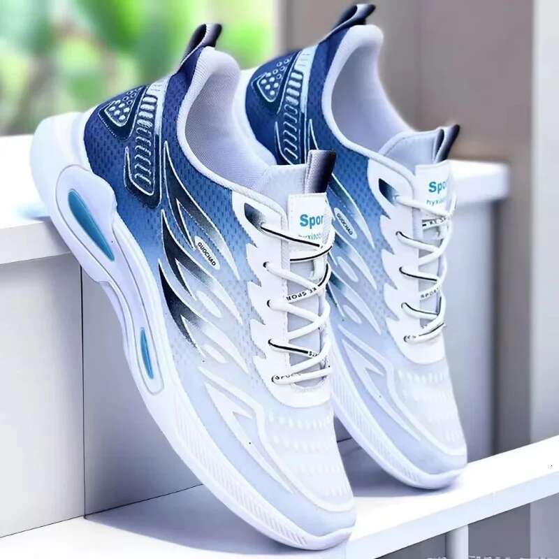 Men's 2025 New Fashion Trendy Mesh Sports and Casual Student Soft Sole Comfortable Running Shoes