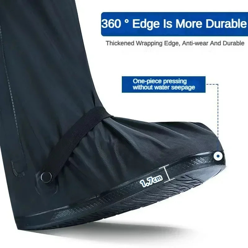 Motorcycle boots shoe covers motorcycle waterproof raincoats bicycle rain outdoor rainy days 250428s