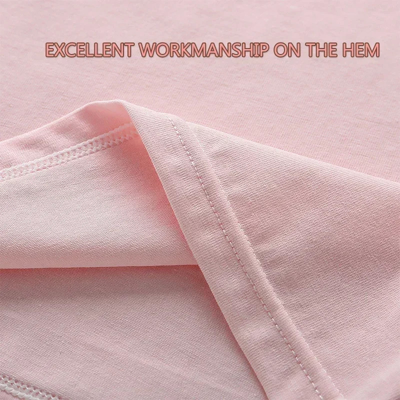 Girls Underwear T-Shirt For Children Tank Top Lingerie Set Cotton T-Short From 4-12 Years Kids Summer Thin Modal Vest Middle Big 250508