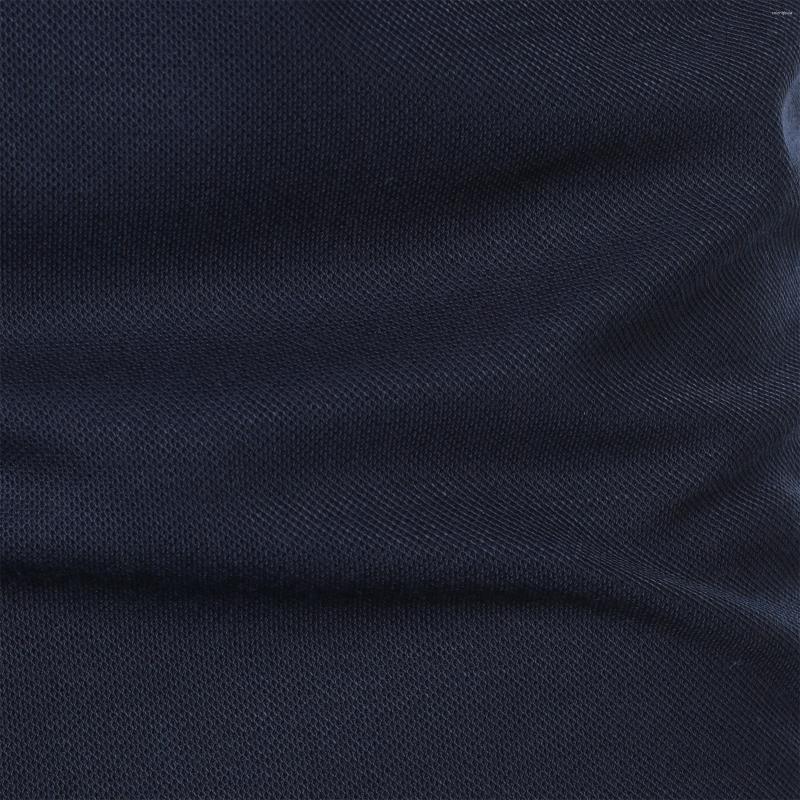 Mens T Shirts Short Sleeve Chest Three Stripes Color Matching Fashion With Lapel Casual Top T-shirt