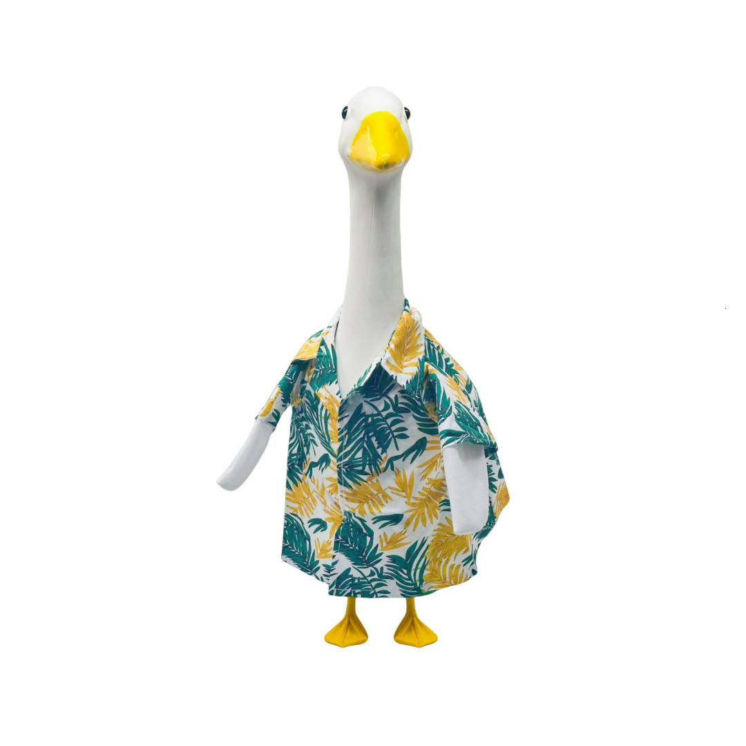 Raincoat style goose shaped clothes porch goose clothes courtyard goose outfit set 250508