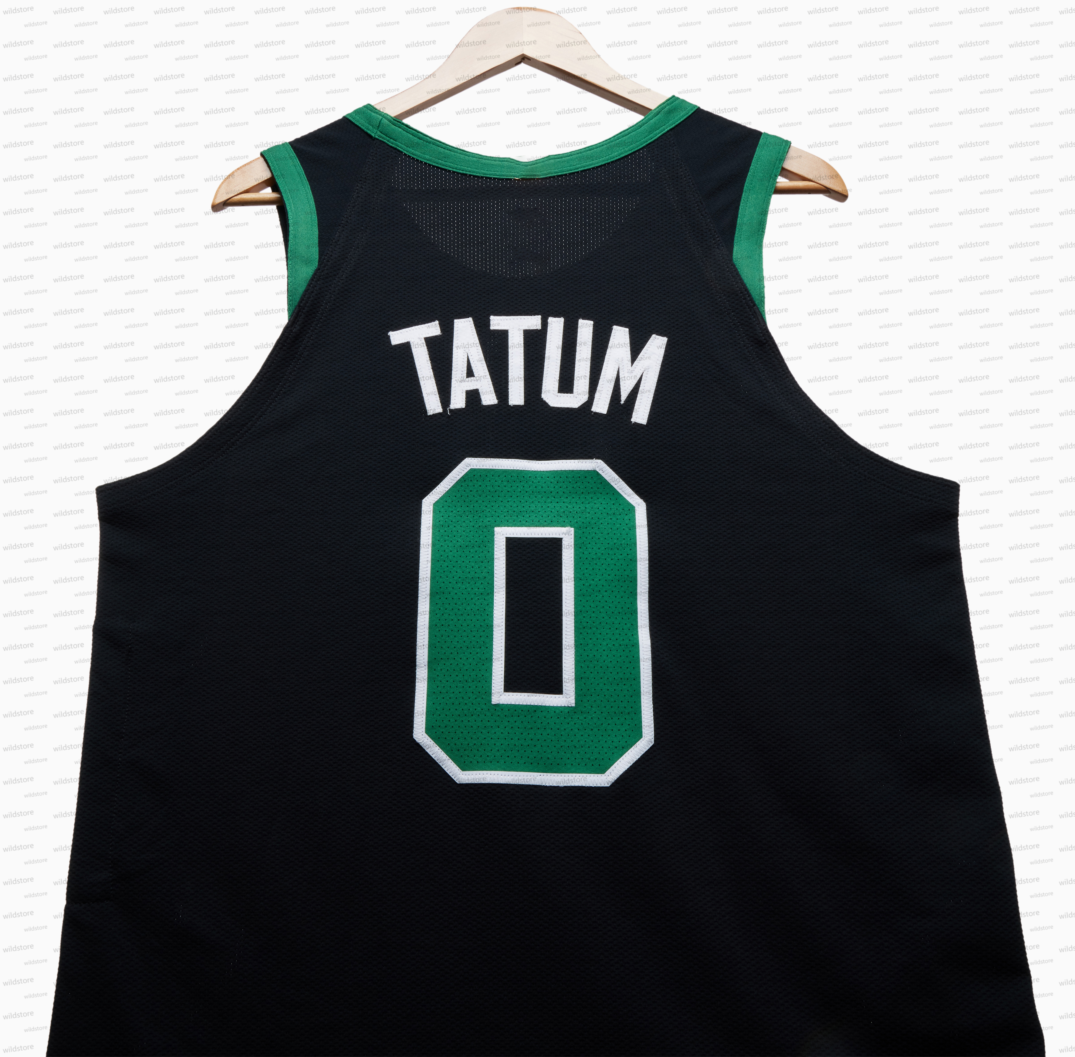 0 Tatum 2025 Basketball Jerseys Brown Bird Porzingis White Holiday Custom Jersey Sweatshirt - Embroidered