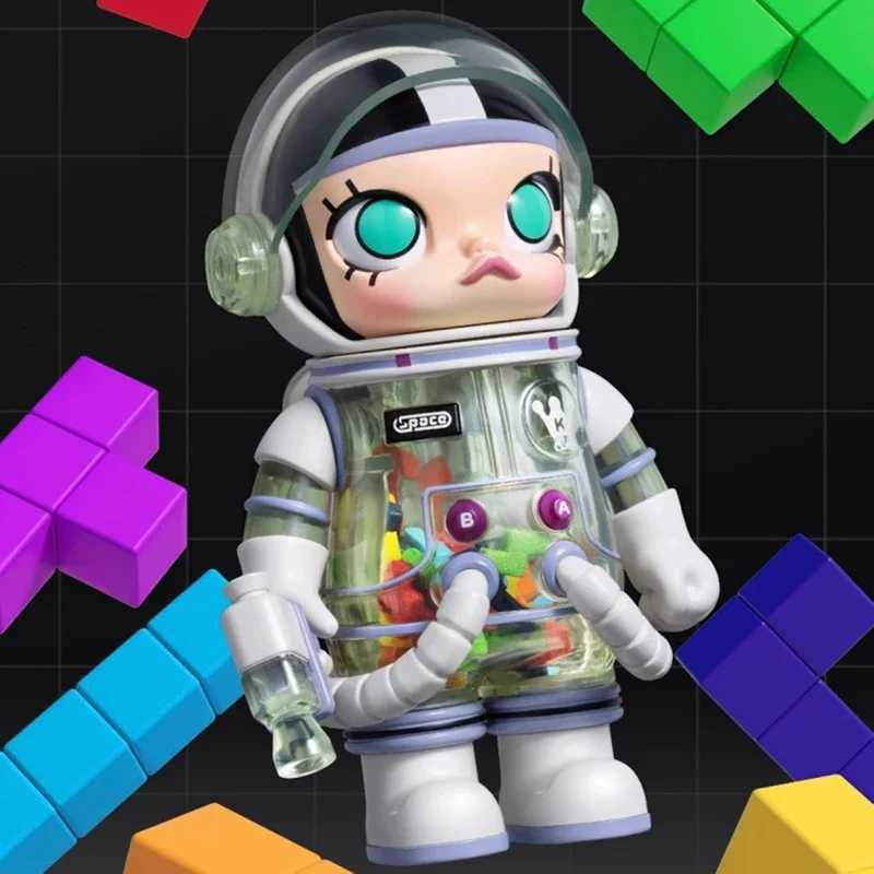 New Mega Space Molly 100% Series Third Generation Blind Box Cute Figures Mystery Box Collectible Model Dolls Birthday Toys Gift W250508