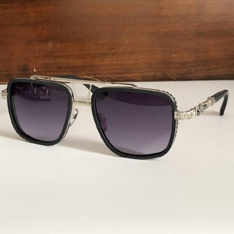 High Quality Men Sunglasses Classic Luxury Designer Women Glasses Titanium Punk Business Design Prescription Spectacle Frames UV400 PUSHIN ROD II Size