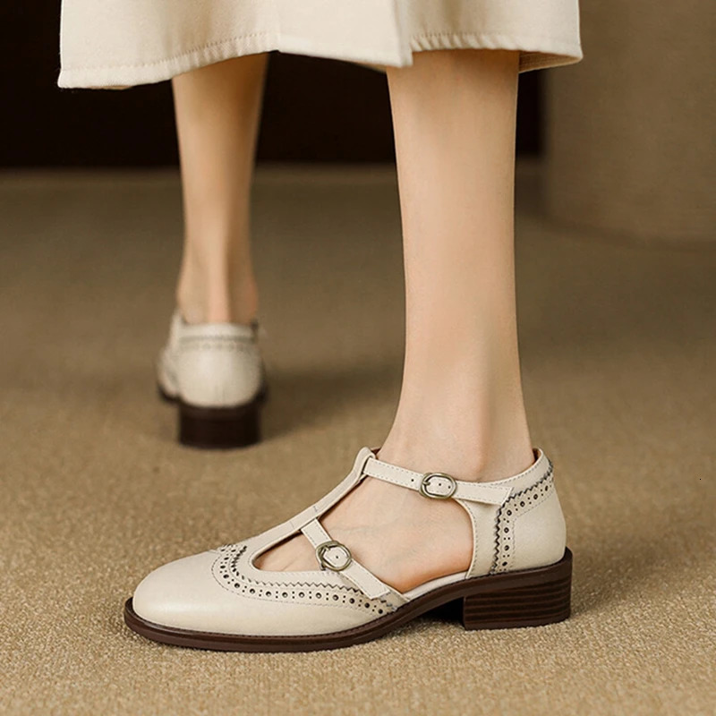 summer womens sandals genuine leather shoes for women round toes short and chubby heels shoe cover sole black boots 250428