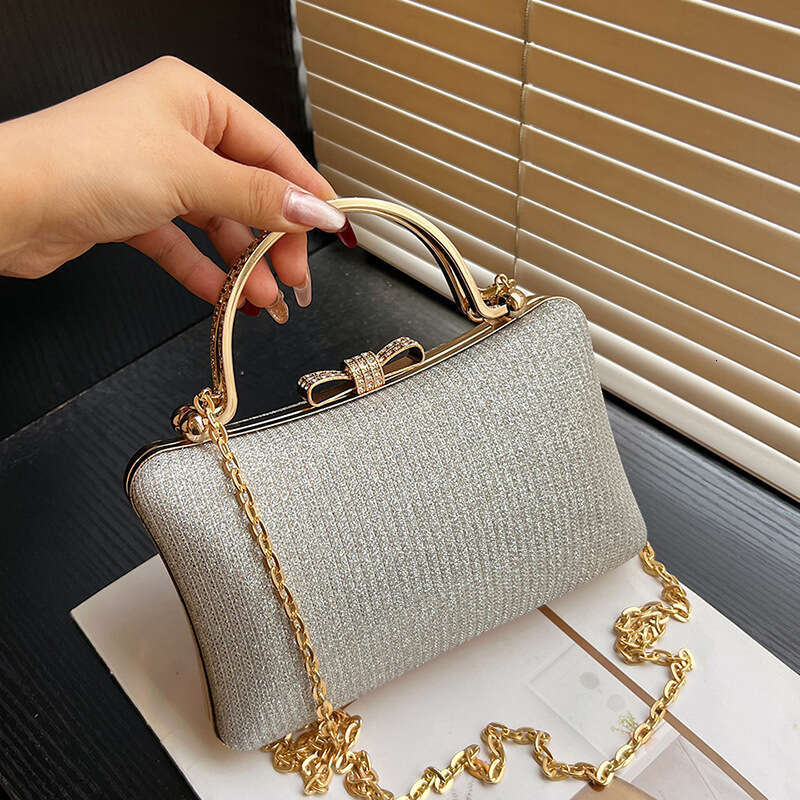 Dinner Bag Dinner Bag New Evening Package Fashionable And Minimalist Shoulder Crossbody Niche Chain Baguette Bag Women S Bag KQ KQ