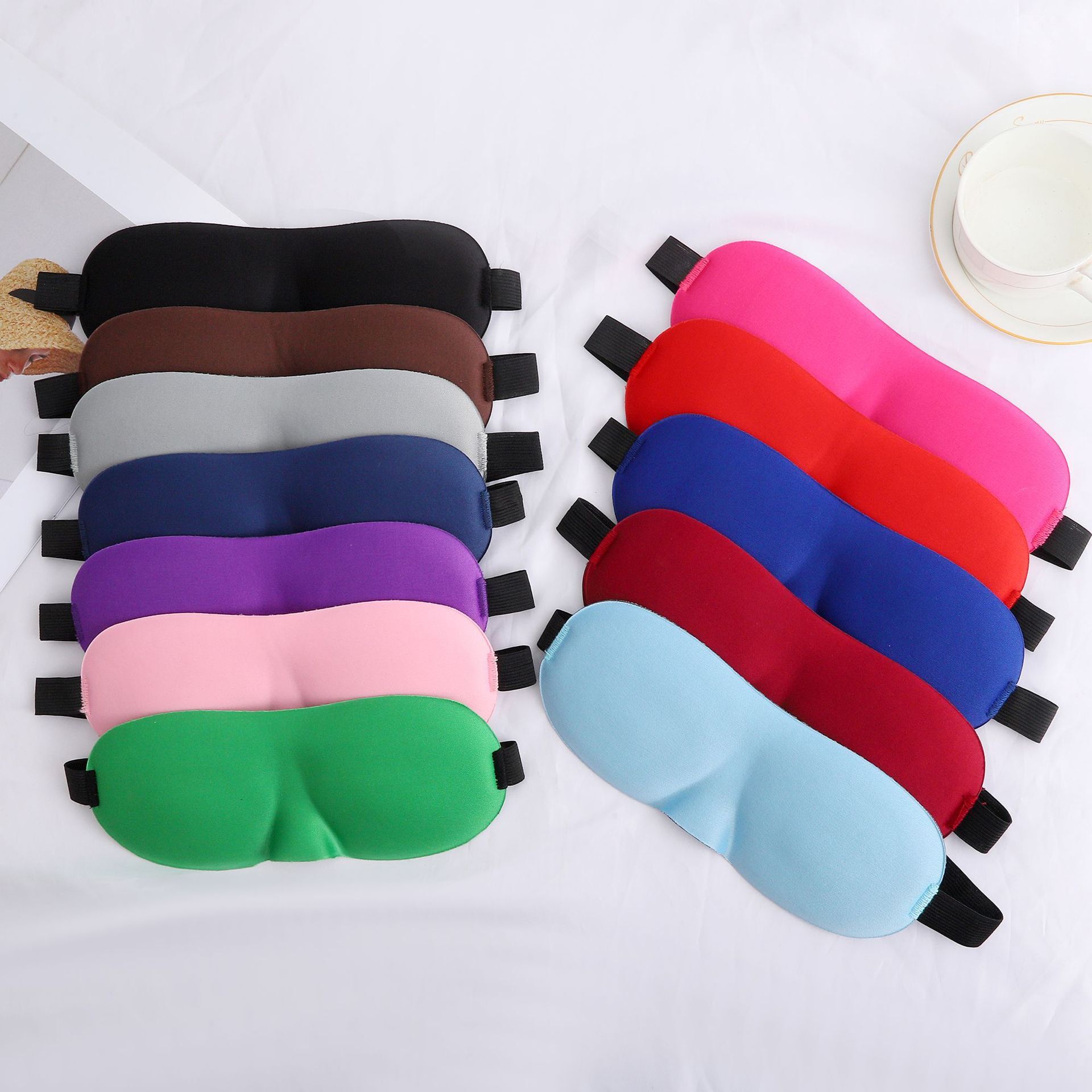 3D Sleep Stereoscopic Sunscreen Mask Relieves Eye Fatigue Outdoor Travel Breathable Multi Color