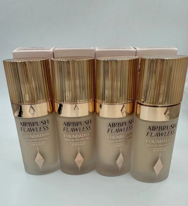 Brand 30ml Airbrush Flawless Foundation Stays All Day and Night Makeup Liquid Foudation 4 colors 1N 2N 1C 2C Foundation Hydration