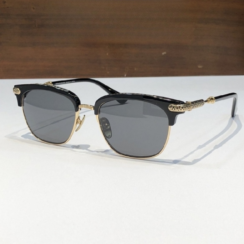 High Quality Men Sunglasses Classic Luxury Designer Women Glasses Titanium Punk Business Design Prescription Spectacle Frames UV400 VERTICAL SIZE 53-1