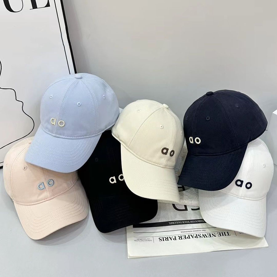 Designer baseball cap Deeper and wider cap New hundred kinds of matching Appear small face High-quality letters baseball cap Women's summer duck tongue cap