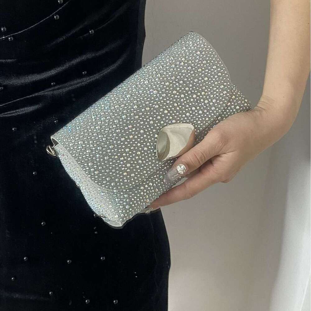 Dinner Bag Dinner Bag New Banquet With Diamond Inlaid Women S Dress Handheld Evening Bag Chain Colorful KQ KQ