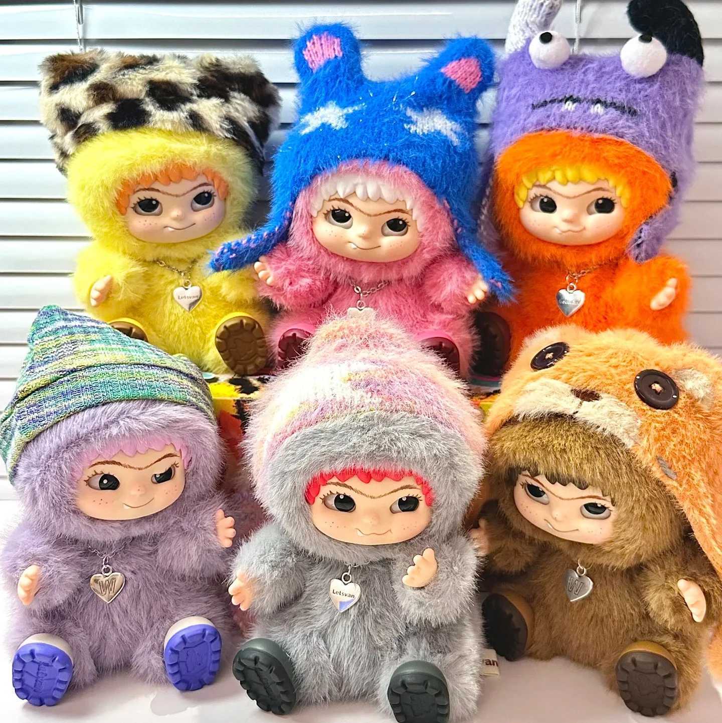 Buy Now Fuzzy Trend Fun Party Series Blind Box Doll Bag Pendant Pain Bag Decoration Ornament Mysterious Box Cute Birthday Gift W250508