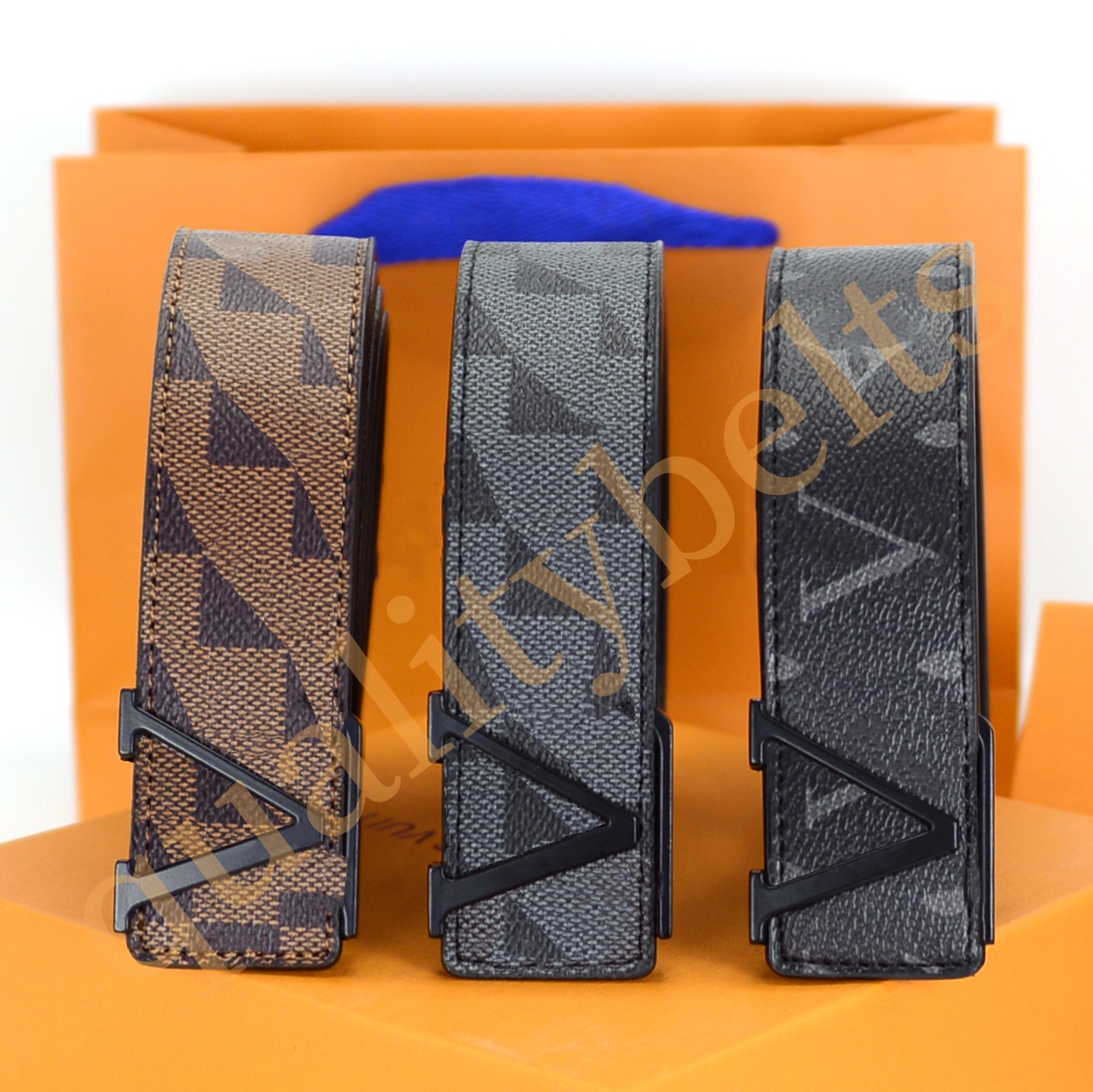 Belts Men Designer Belt For Mens Women Designer Belt Classic Black White Brown Grid Leather Jeans Ceinture Luxe Letter Gold Buckle Fashion Mens Popular Trendy Belt