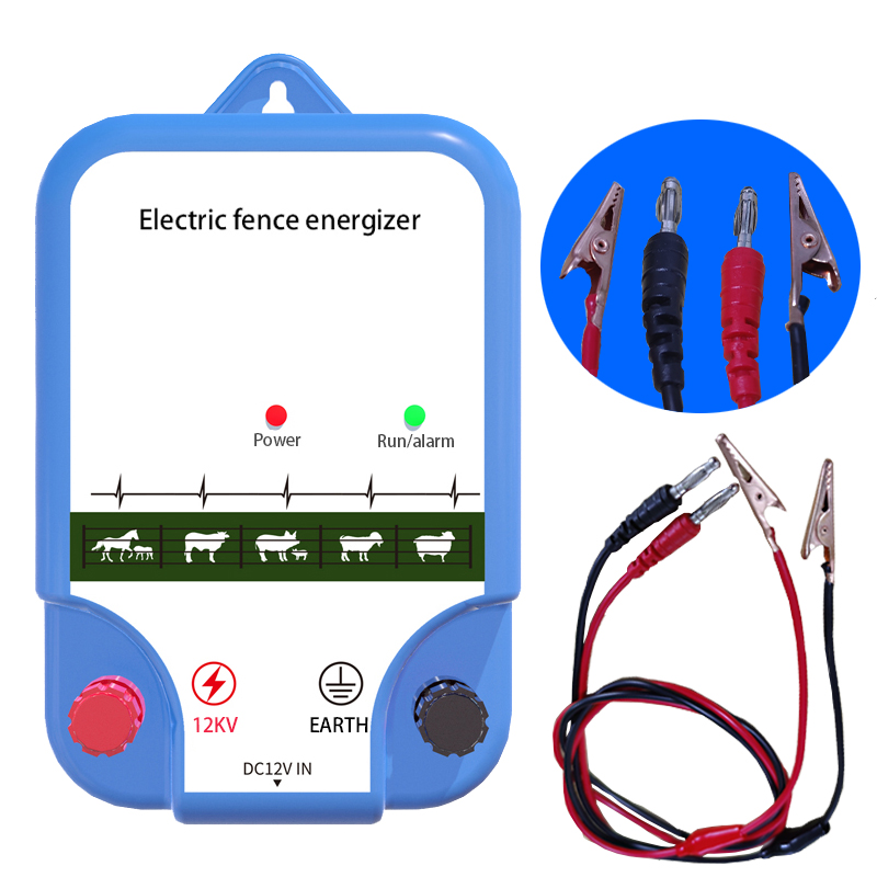 Weak Pulse Electric Fencing System Tailored for Farm Use: Ideal for Poultry & Cattle Management