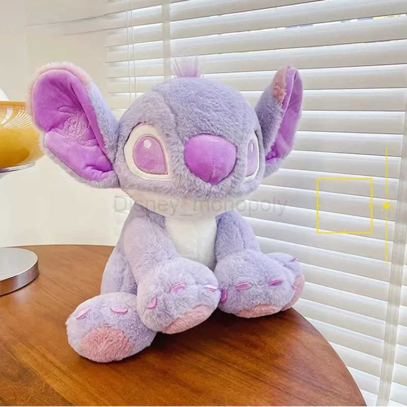 Disney Cartoon Purple Stitch Doll Star Baby Kawaii Plush Toy Girls Birthday Doll Girlfriend Valentines Day Gift 25cm/30cm/45cm Z250508
