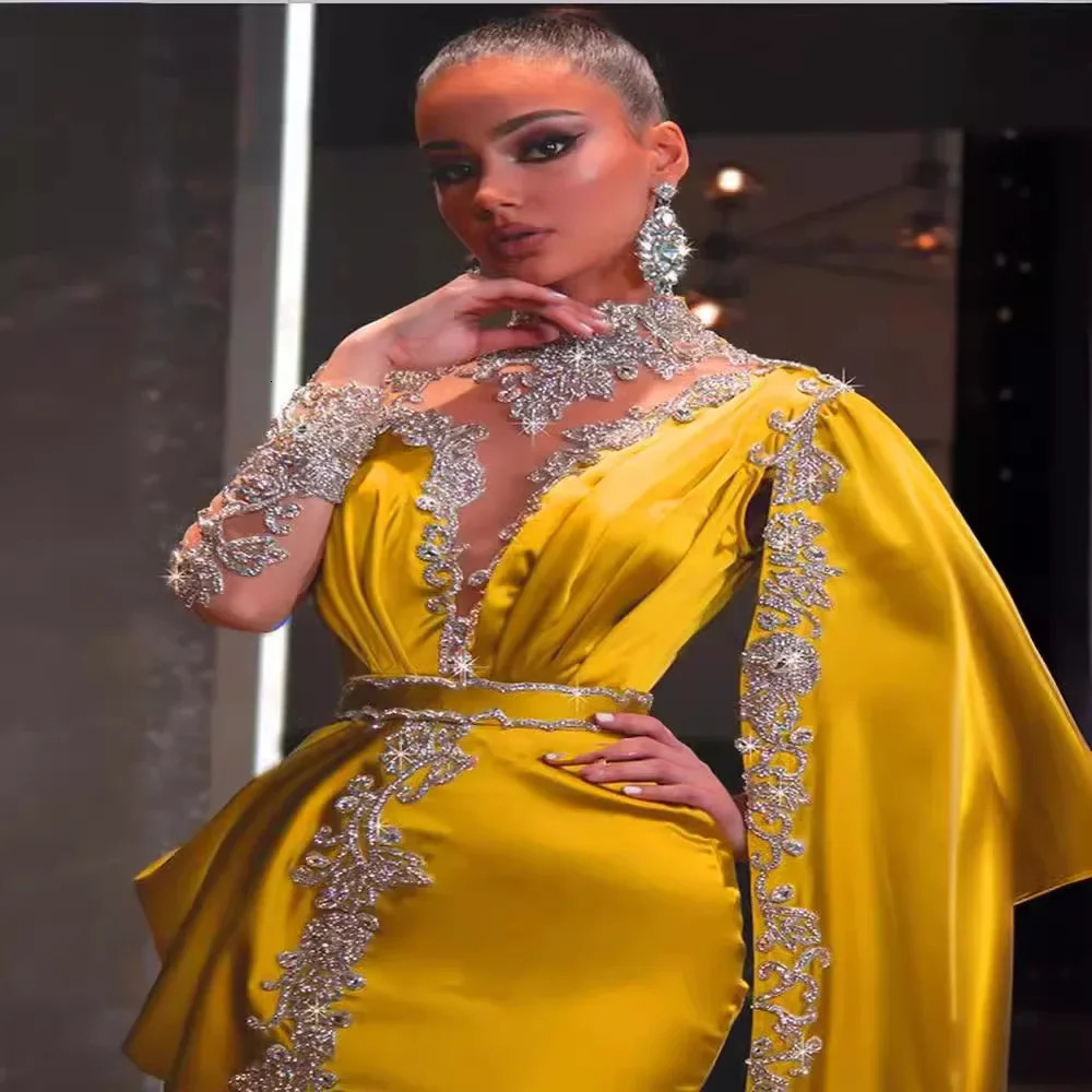 2024 European and American ecommerce platform womens evening gown gold sequined long 250430Z