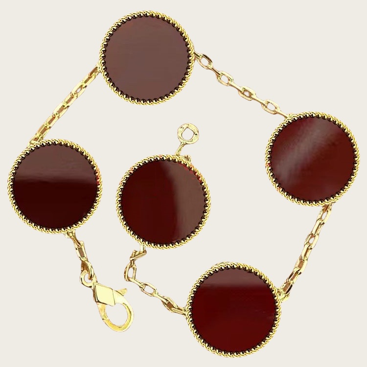 four leaf clover bracelet clover necklace bangles Fashion Classic Necklace Bracelet Earrings for Women and Girls Valentine's Day Mother's Da