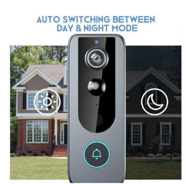 Wireless Smart Wifi Phone Video Door Visual Ring Doorbell Intercom With PIR Night Vision Home Security Camera Z250508