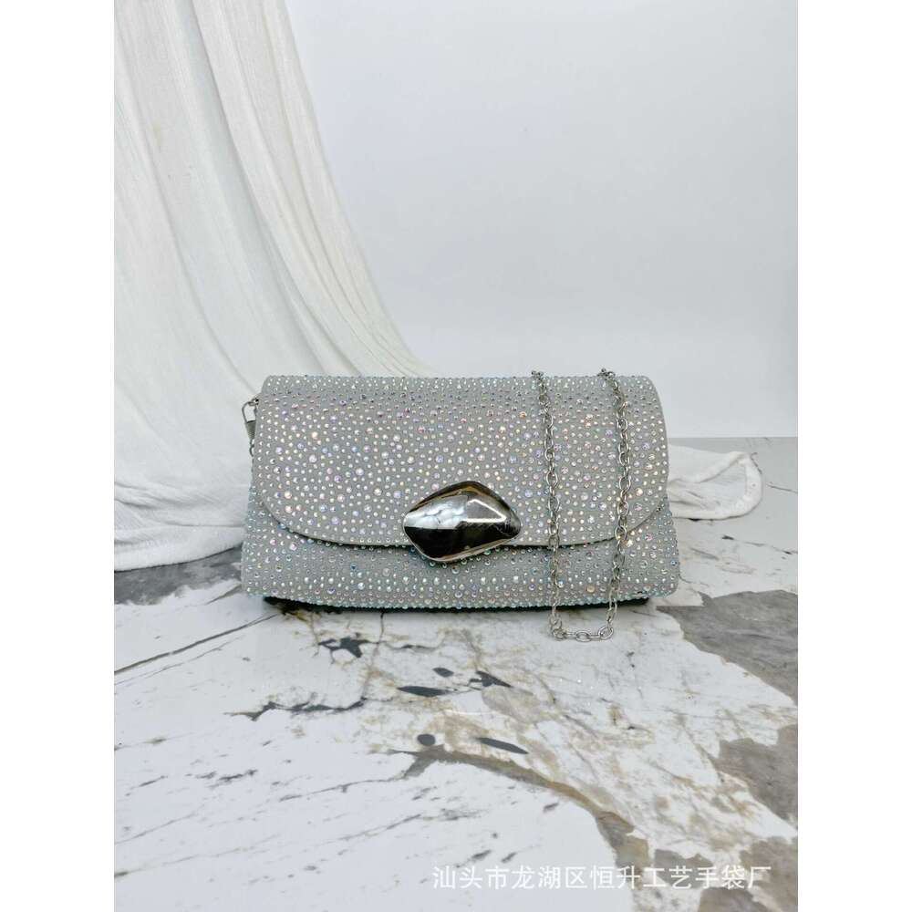 Dinner Bag Dinner Bag New Banquet With Diamond Inlaid Women S Dress Handheld Evening Bag Chain Colorful KQ KQ