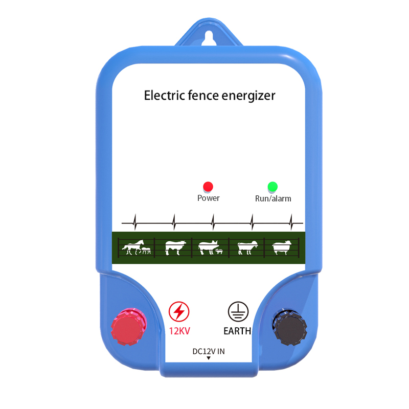 Weak Pulse Electric Fencing System Tailored for Farm Use: Ideal for Poultry & Cattle Management