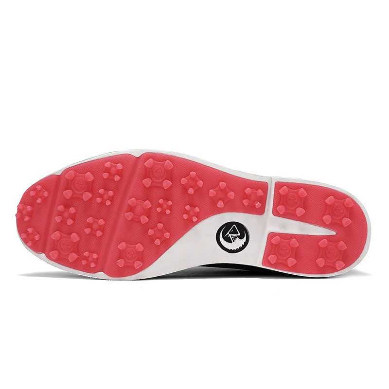 Mens Golf Shoes Waterproof Leather Golf Sneakers Non-slip Spikeless Golf Trainers Lace-up Golf Business Dress Shoes Size 40-47 X2505081