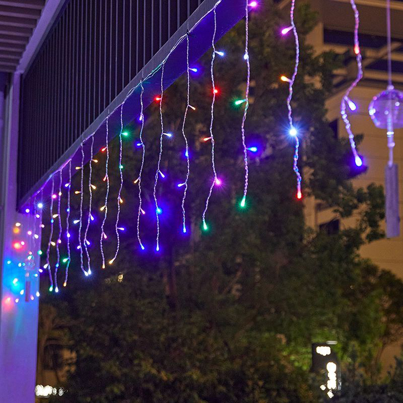 Outdoor Christmas Decorations - Colorful LED Lit Snowmen Lights Set hot-sale products