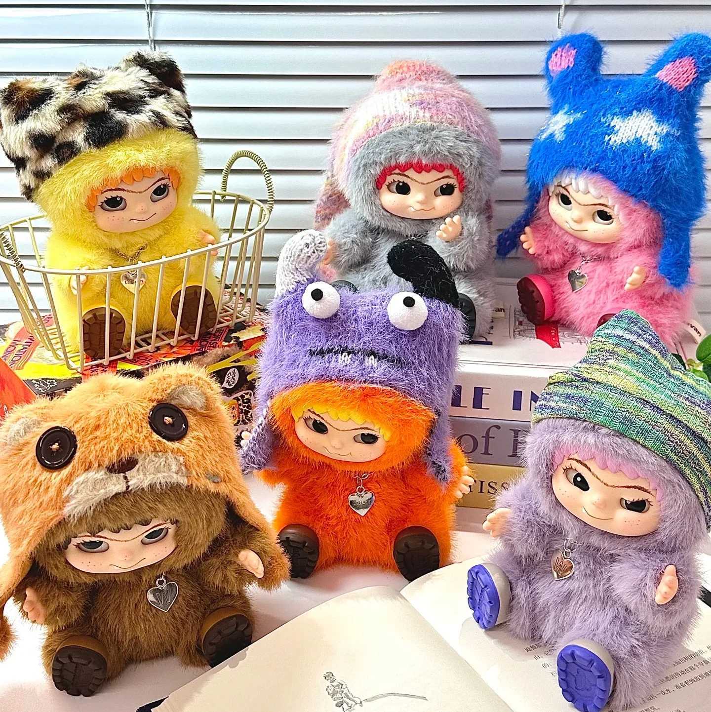 Buy Now Fuzzy Trend Fun Party Series Blind Box Doll Bag Pendant Pain Bag Decoration Ornament Mysterious Box Cute Birthday Gift W250508