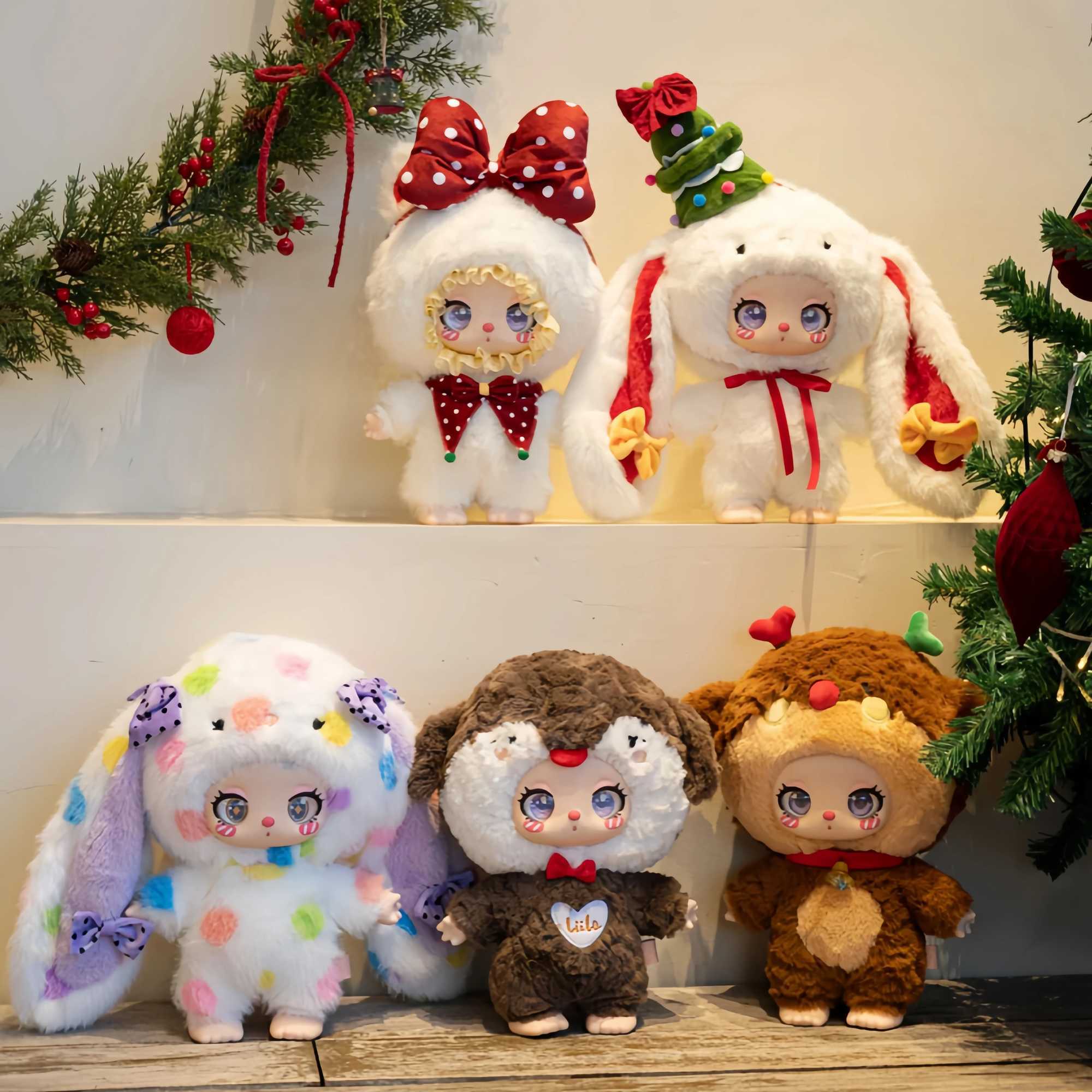 New Lila 600% Cat LilaS Zoo Series Mystery Box Trendy Toy Gft Vinyl Plush Doll Cute Large Doll Figure Collec W250508