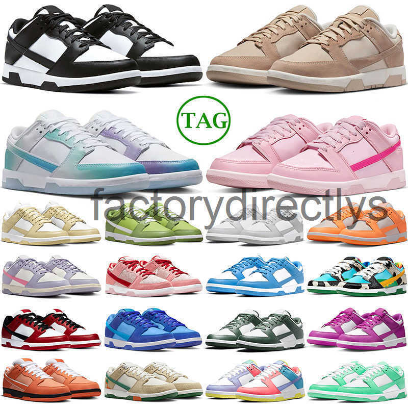 Sneakers Men Women Outdoor Shoes Lows Panda White Black Grey Fog UNC Triple Pink Sanddrift Unlock Your Space Team Gold Rose Whisper Mens Trainers GAI