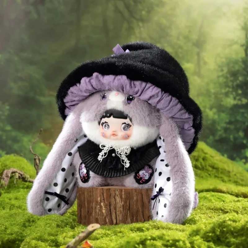 Genuine Nommi Mushroom Hat 400% Series Plush Blind Box Cute Vinyl Plush Doll Decoration Model Children Mystery Box Toy Girl Gift W250508