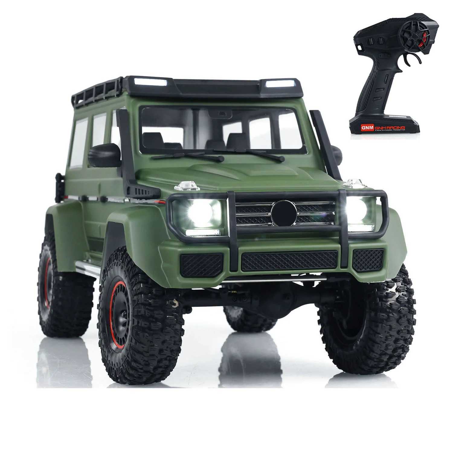 RC Crawler 4WD 1/10 RC Off Road Vehicle Car YIKONG YK4106PRO Radio Control Climbing Car Light Servo RC Toys Model Boys Gifts z250508