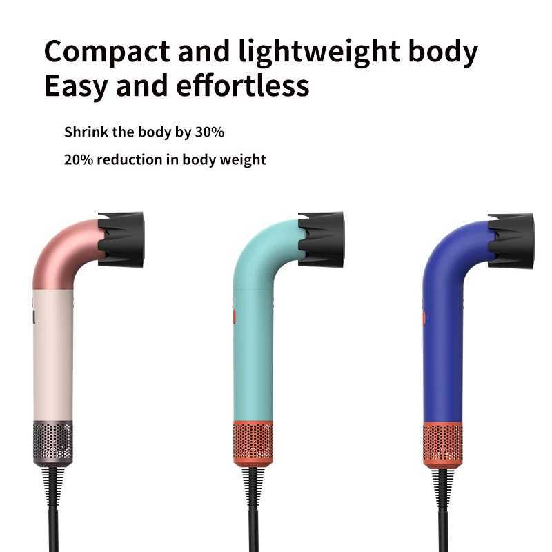 Super Hair Dryer Leafless Hair dryer Personal Hair Care Styling Negative Ion Tool Constant Anion Electric Hair Dryers Z250508