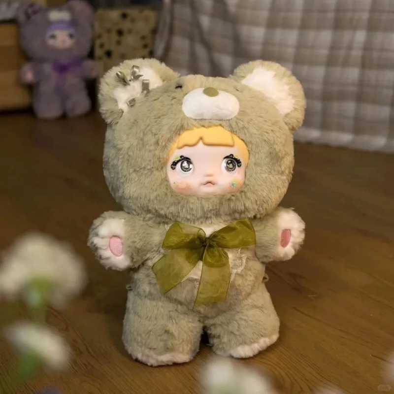 Nommi Goodnight Bear Series Blind Box Genuine 400% Vinyl Doll Kawaii Decoration Fashion Mystery Box Collect Toys Christmas Gift W250508