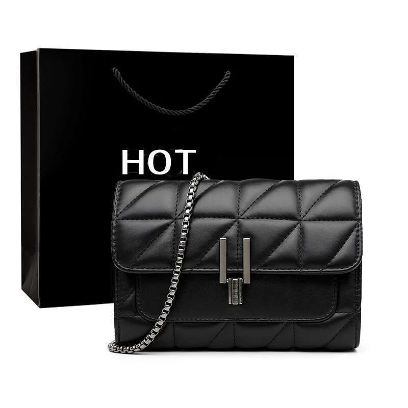 ddmy Leather Designer genuine Chain Women Handbags Shoulder Female bag New Casual Fashion Ladies Messenger Bags