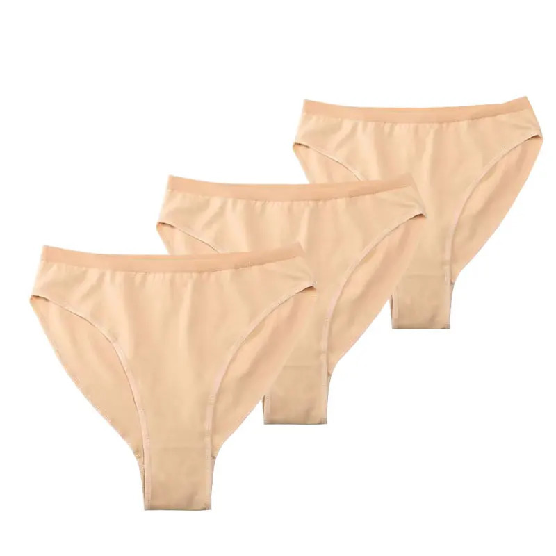 3Pcs Girls High-cut Triangle Panties Cotton Childrens Ballet Dance Exam Panties Teenagers Kids Underwear 3-16Y 250508