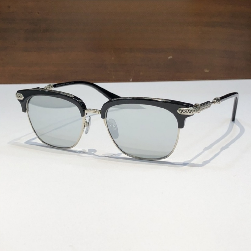 High Quality Men Sunglasses Classic Luxury Designer Women Glasses Titanium Punk Business Design Prescription Spectacle Frames UV400 VERTICAL SIZE 53-1