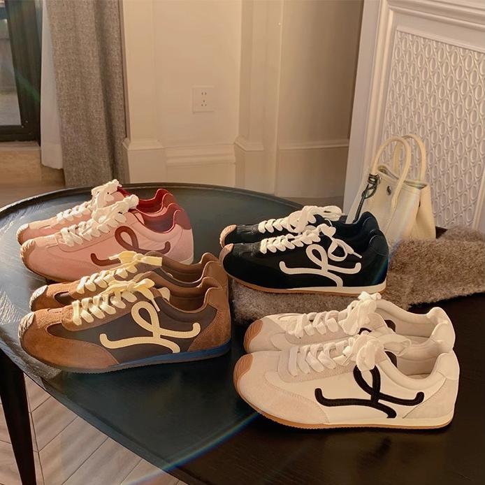 Free shipping 2025 new hot designer Casual shoes for woman flat sneakers white sport outdoor training womens shoes Pink yellow blue red