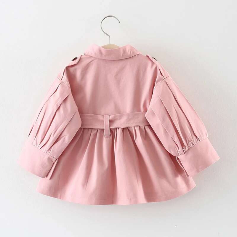 Fashion Trench Coat Cotton Autumn Spring Baby Girl Clothes Kids Jackets For Girls Coats Infant Outerwears Clothing