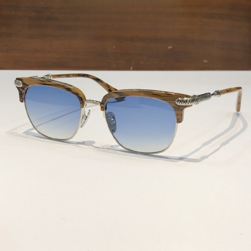 High Quality Men Sunglasses Classic Luxury Designer Women Glasses Titanium Punk Business Design Prescription Spectacle Frames UV400 VERTICAL SIZE 53-1