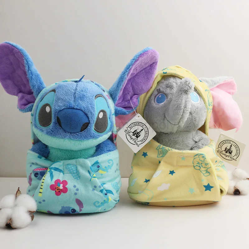 Disney Kawaii Stitch Plush Toys Cartoon Lilo And Stich Things Soft Stuffed Animals Dolls Birthday Gift For Kids Room Decor New Z250508