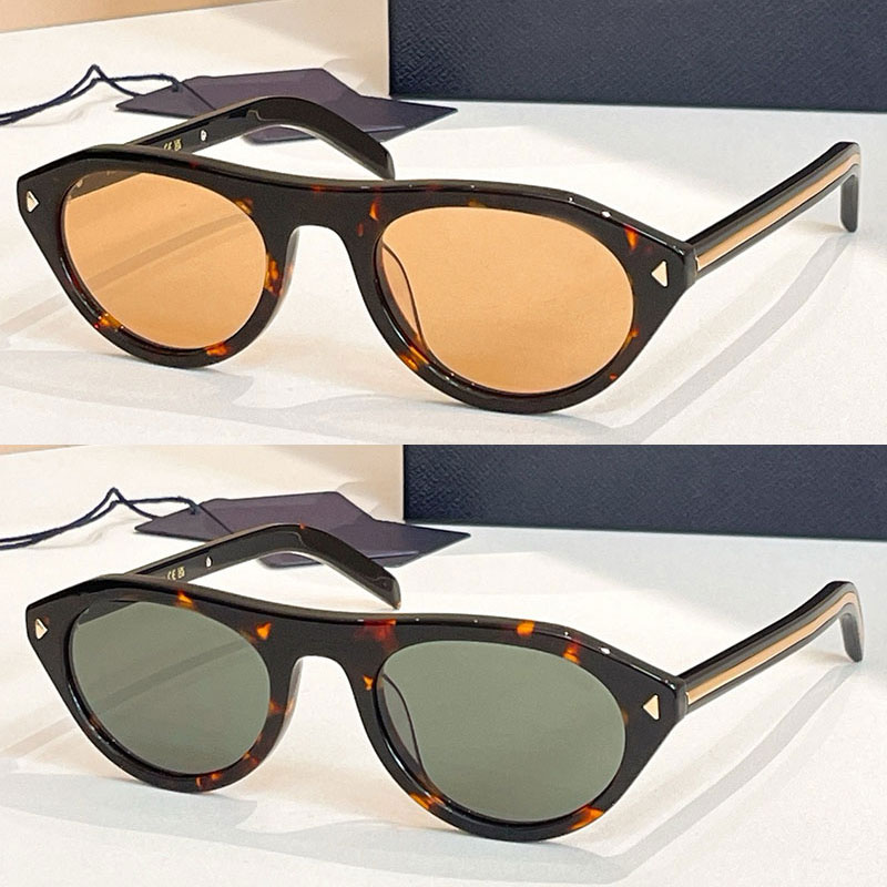 Fashion Women with the iconic metal plain SPR B15 designer triangle rivet decoration outdoor Womens aesthetic sunglasses UV400 protection