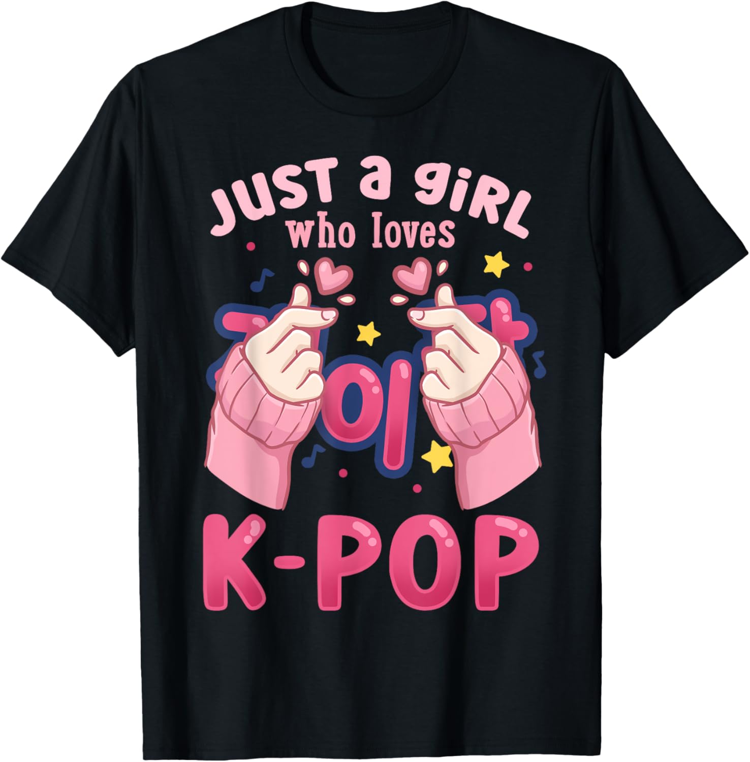 K Pop Just a Girl Who Loves K Pop T Shirt