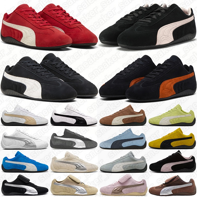 Designer Shoes Casual Platform Sneakers Speed cat Men Women Flat White Black Light Blue Grey Matte Silver Archive Gold Men Women Outdoor Sports trainers size 36-45