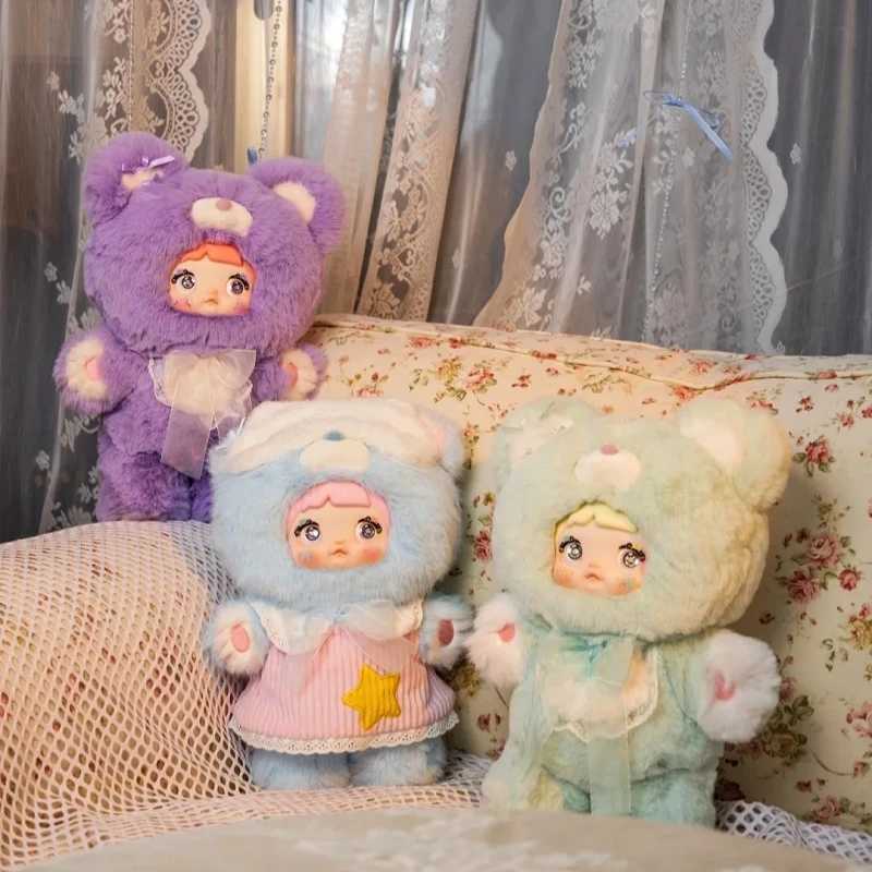 Genuine 400% Nommi Goodnight Bear Series Mystery Box Cute Vinyl Plush Toy Kawaii Doll Decoration Fashion Children Birthday Gift W2505478508